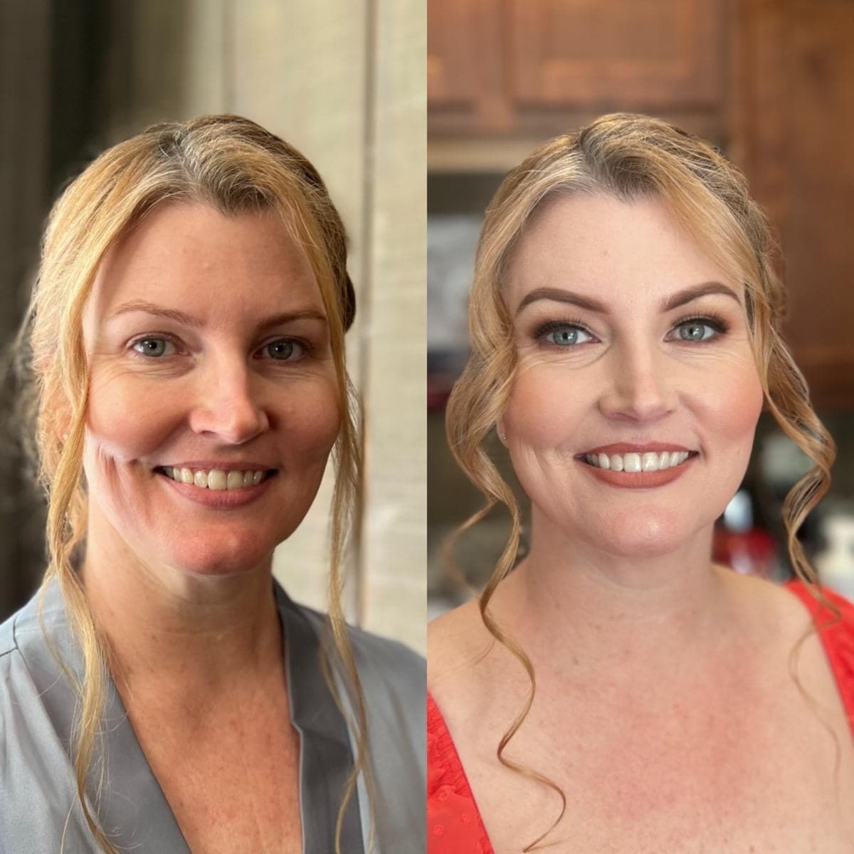 Before and after transformation preview